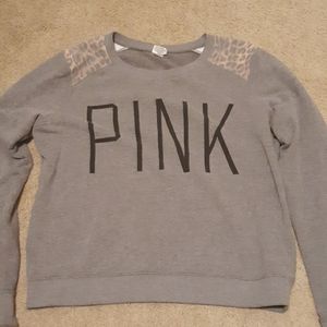 Gray sweatshirt